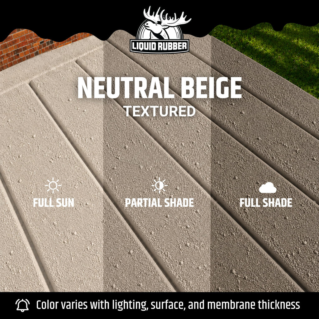 Polyurethane Deck Coating - Textured, Neutral Beige, 1 Gallon