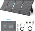 60W Portable Solar Panels for Camping, IP67 Foldable Small Solar Charger | Waterproof Solar Panel kit with USB-C