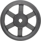 Martin 2AK84 15/16 FHP Sheave BS, 3L/4L or A Belt Section, 2 Grooves, 0.9375" Bore, Class 30 Gray Cast Iron, 8.25" OD, 3007 max RPM, 7.66" Pitch Diameter/8 Datum