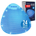 Urinal Screen Deodorizer, 24 Pack Blue Cakes