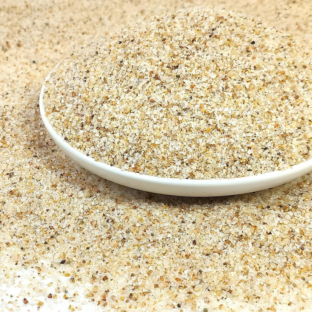 Aquarium Sand, 2lbs Beige Fish Tank Sand, Aquarium Gravel Substrate