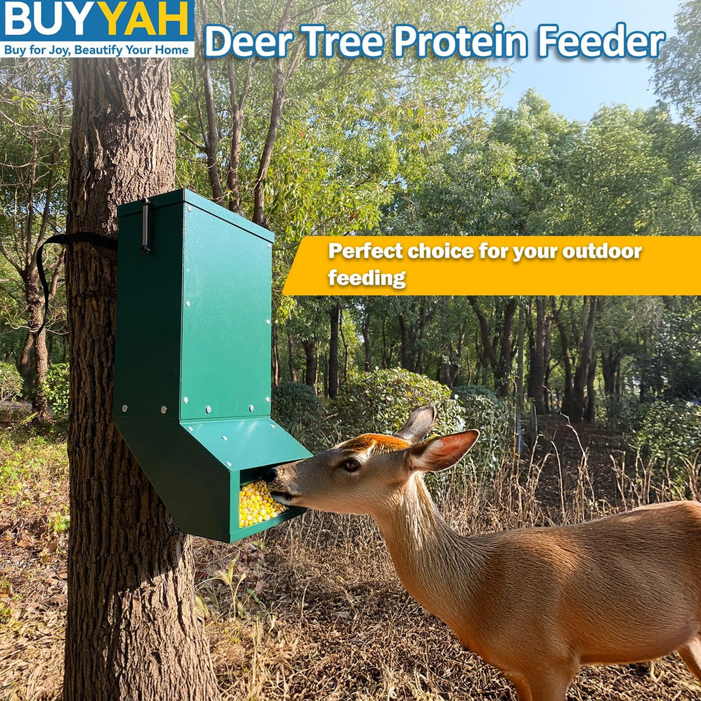 Automatic Metal Deer Feeder 10 Gallon