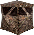 Care Taker Kick Out Pop-Up Ground Blind, Premium Hunting Blind, Mossy Oak Break-Up Country Camo | 59x59x66in