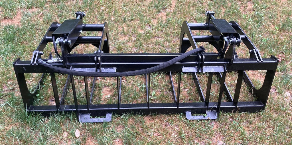 72" Root Grapple for Skid Steer/Tractor-Brush Grapple | Skid Steer Mount Material Handling Attachment