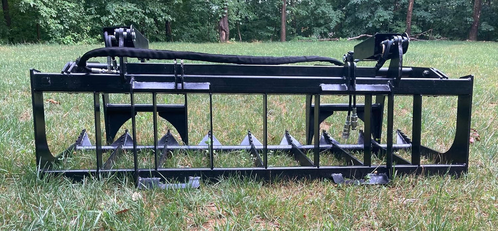 72" Root Grapple for Skid Steer/Tractor-Brush Grapple | Skid Steer Mount Material Handling Attachment