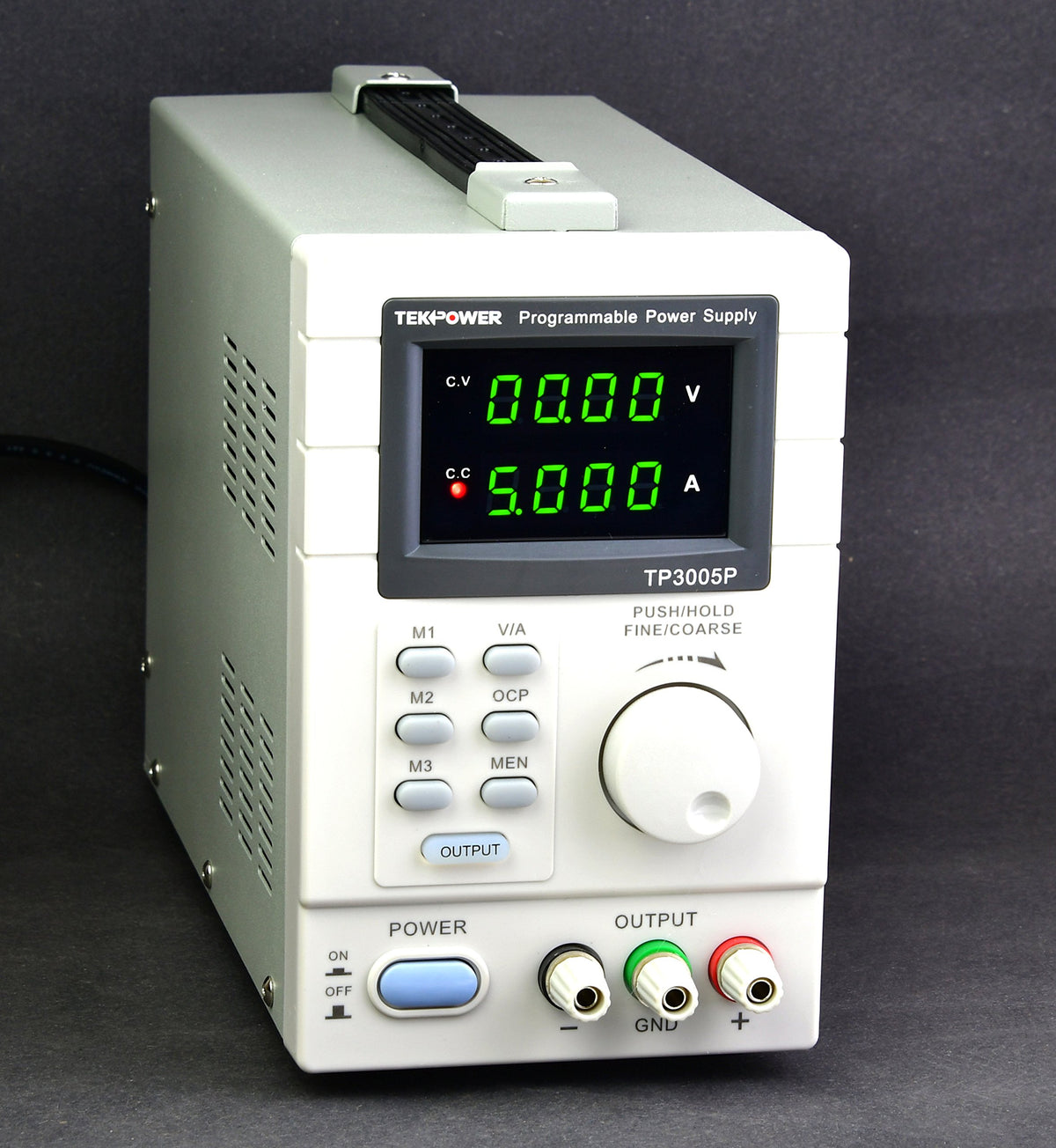 Tekpower TP3005P Programmable Linear Type Variable Regulated DC Power Supply, 0-30V at 0-5A