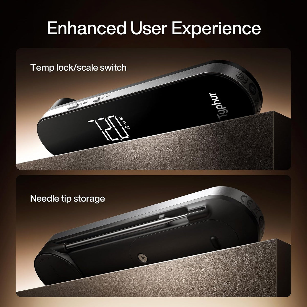 InstaProbe Core 0.5 Second Instant Read Meat Thermometer Digital