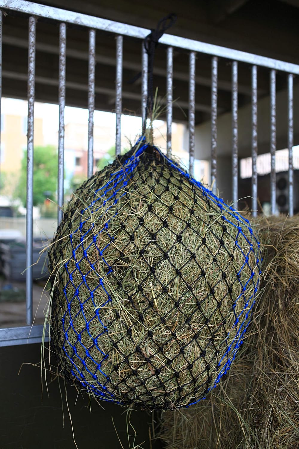 Deluxe Slow hay Feeder hay nets, 1-3/4" Feeding Holes, Horse Supplies hay Bags for Horses, Goats