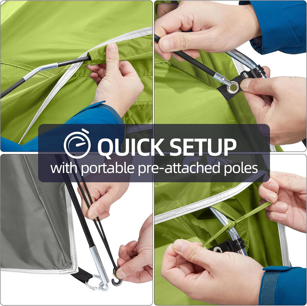 Tents for Camping 4/8 Person Waterproof Tent Quick Setup Folding Outdoor Backpacking Tents Family Hiking