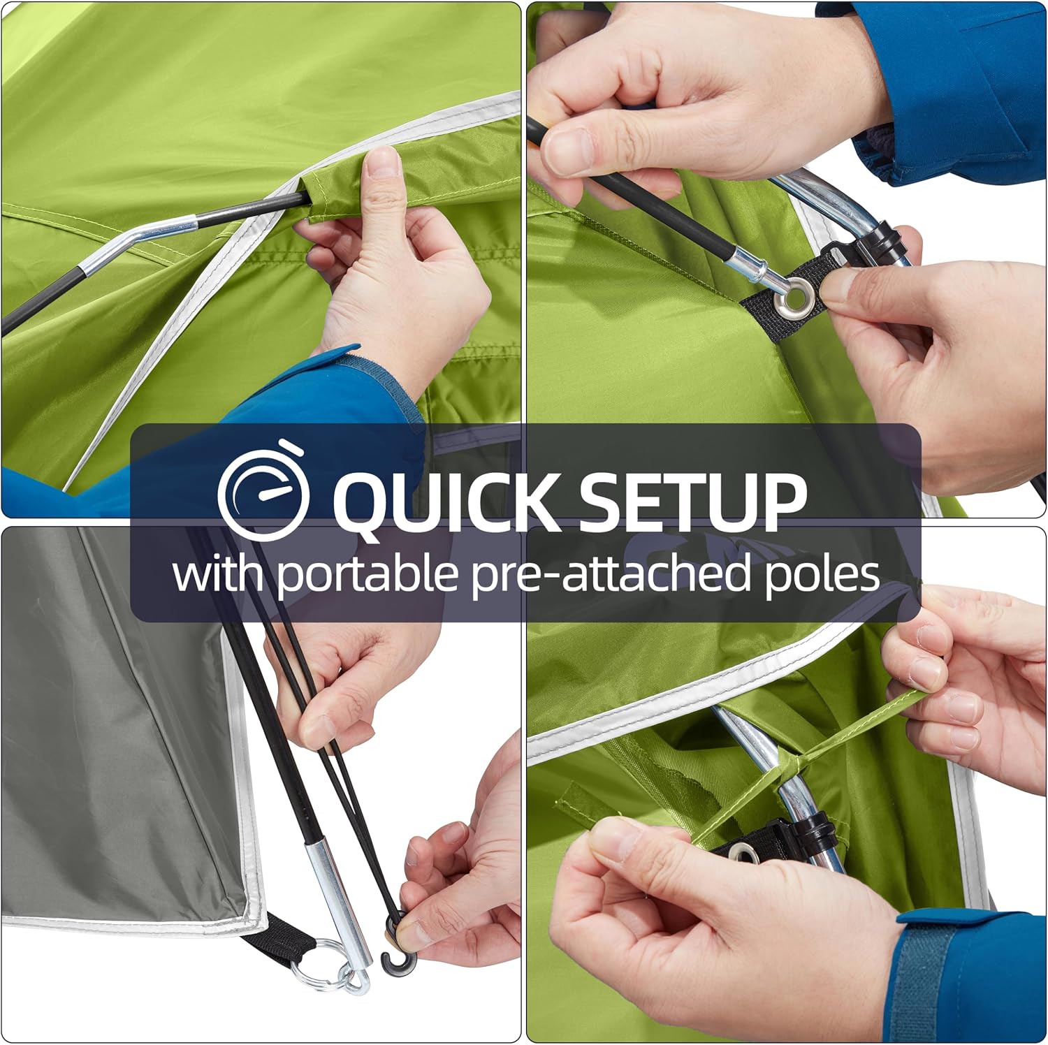 Tents for Camping 4/8 Person Waterproof Tent Quick Setup Folding Outdoor Backpacking Tents Family Hiking