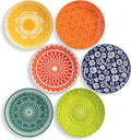 Salad Plates, 8.5 Inch, Microwave & Dishwasher Safe, Set for 6