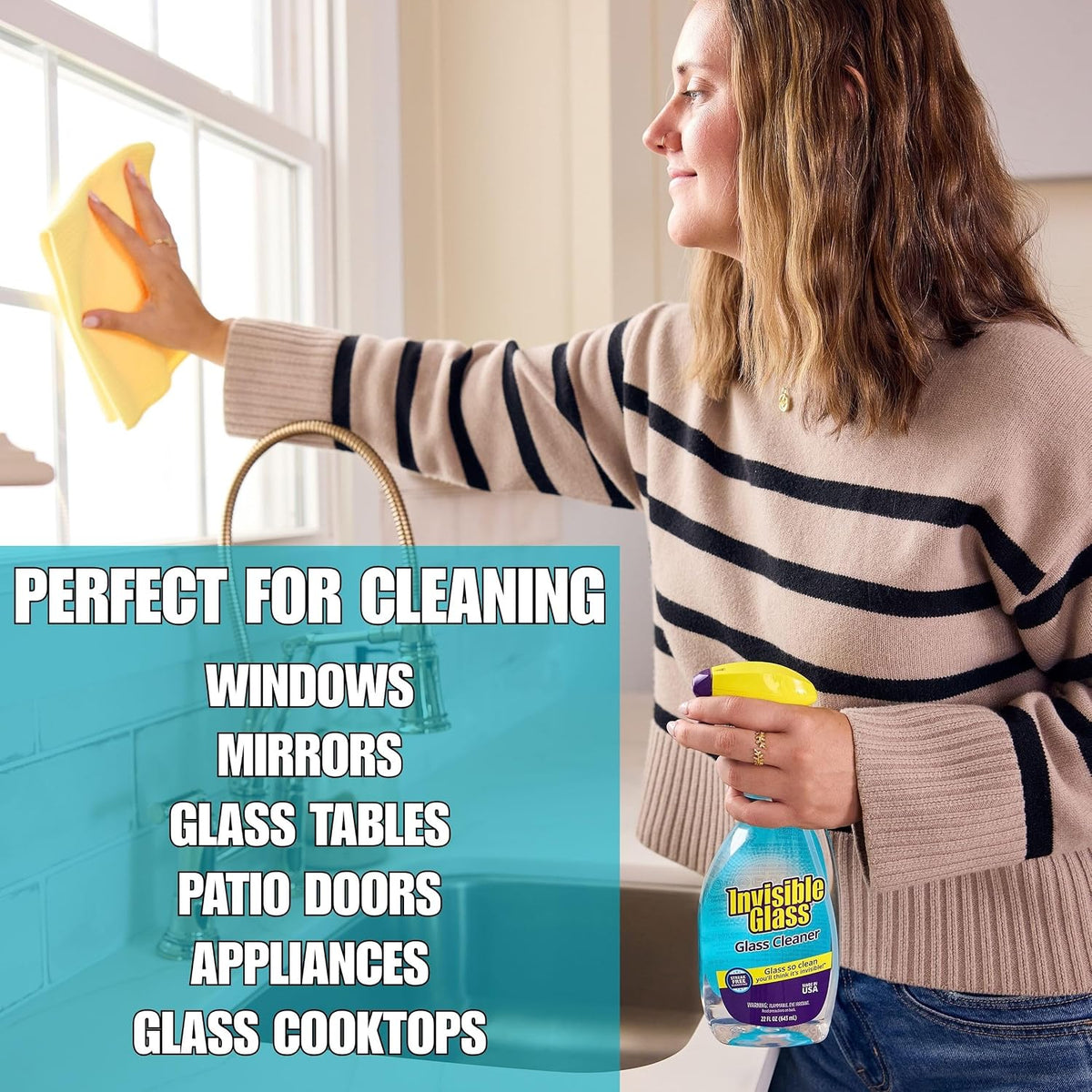 Home Glass Cleaner, 32 fl oz, 92194 (Pack of 2)