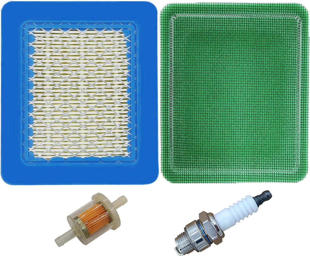 Air Filter Spark Plug for 625e 675ex 725ex 625-675 Series TB110 TB130 TB210 TB230 Lawn Mower