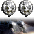 SAUTVS LED Headlights for Kawasaki Teryx Teryx4 Brute Force 750 Mule 4010