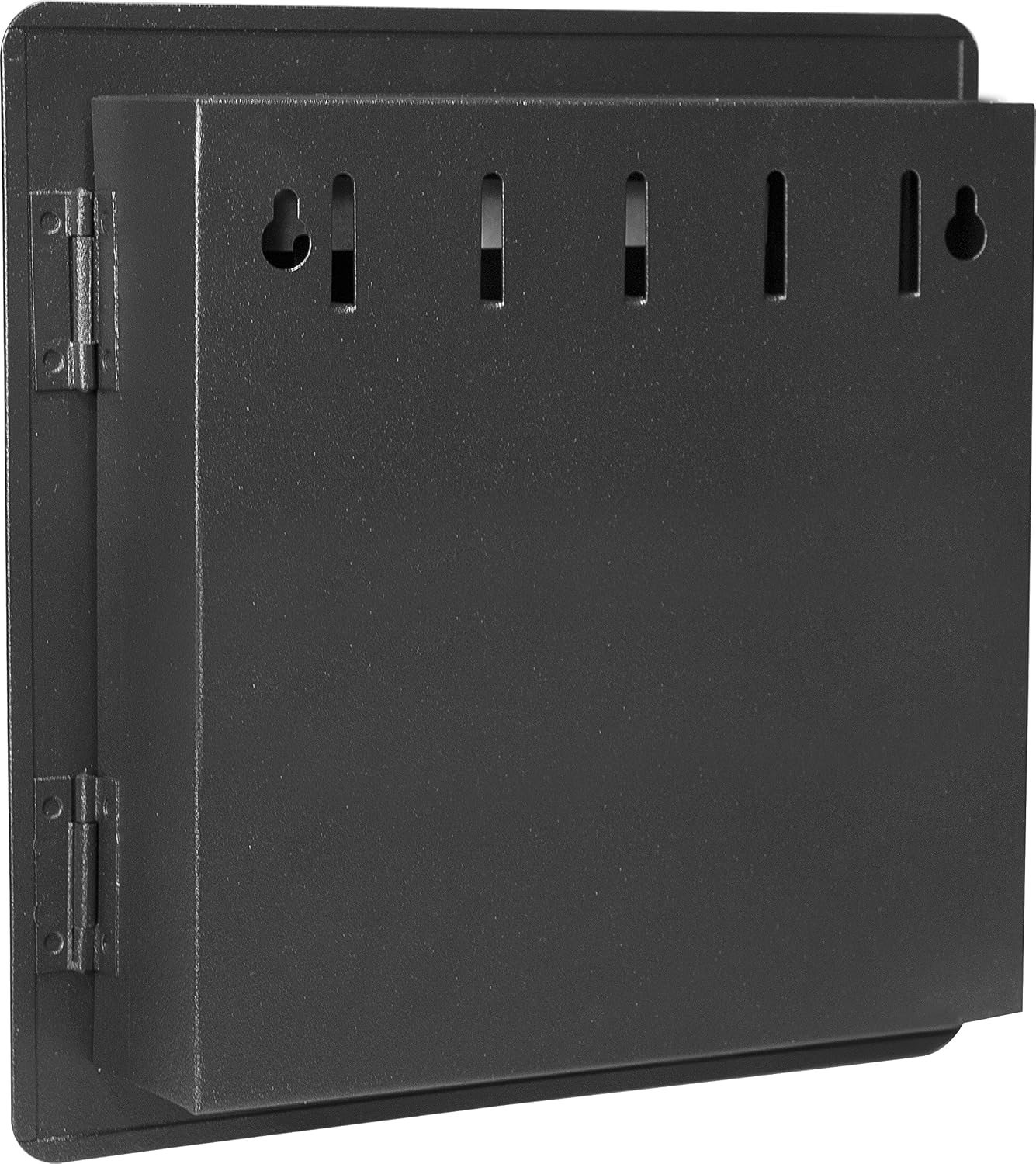 4"X 6" Picture Wall Mount Photo Frame Key Cabinet | Holds up to 5 Keys, Magnetic Lock, Pre-Drilled for Wall Mounting