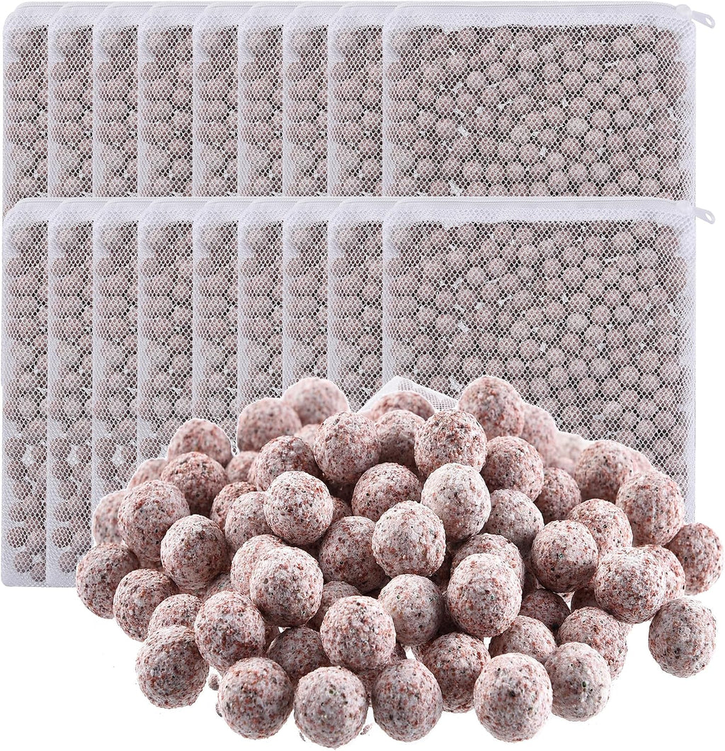 Aquarium Ceramic Filter Media Bio Filter Rings, Wine, 18 Lbs