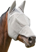 Weaver Leather 35-4100-GY Open Ear Fly Mask with Xtended Life Closure System