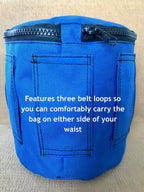 Tomato Twine Dispenser Bag for Garden Twine String (Blue)
