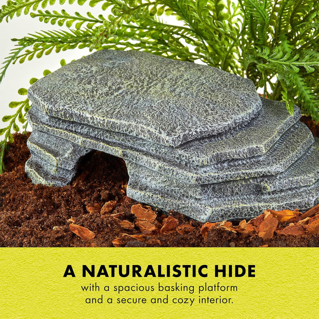 Herp Hotel Naturalistic Hide, Bearded Dragon Basking Platform