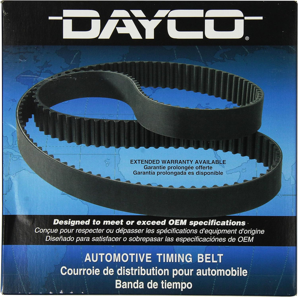 Dayco 95304 Timing Belt, Black