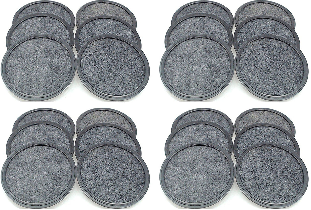 NISPIRA 24 Replacement Charcoal Water Filters Compatible with Mr. Coffee Maker