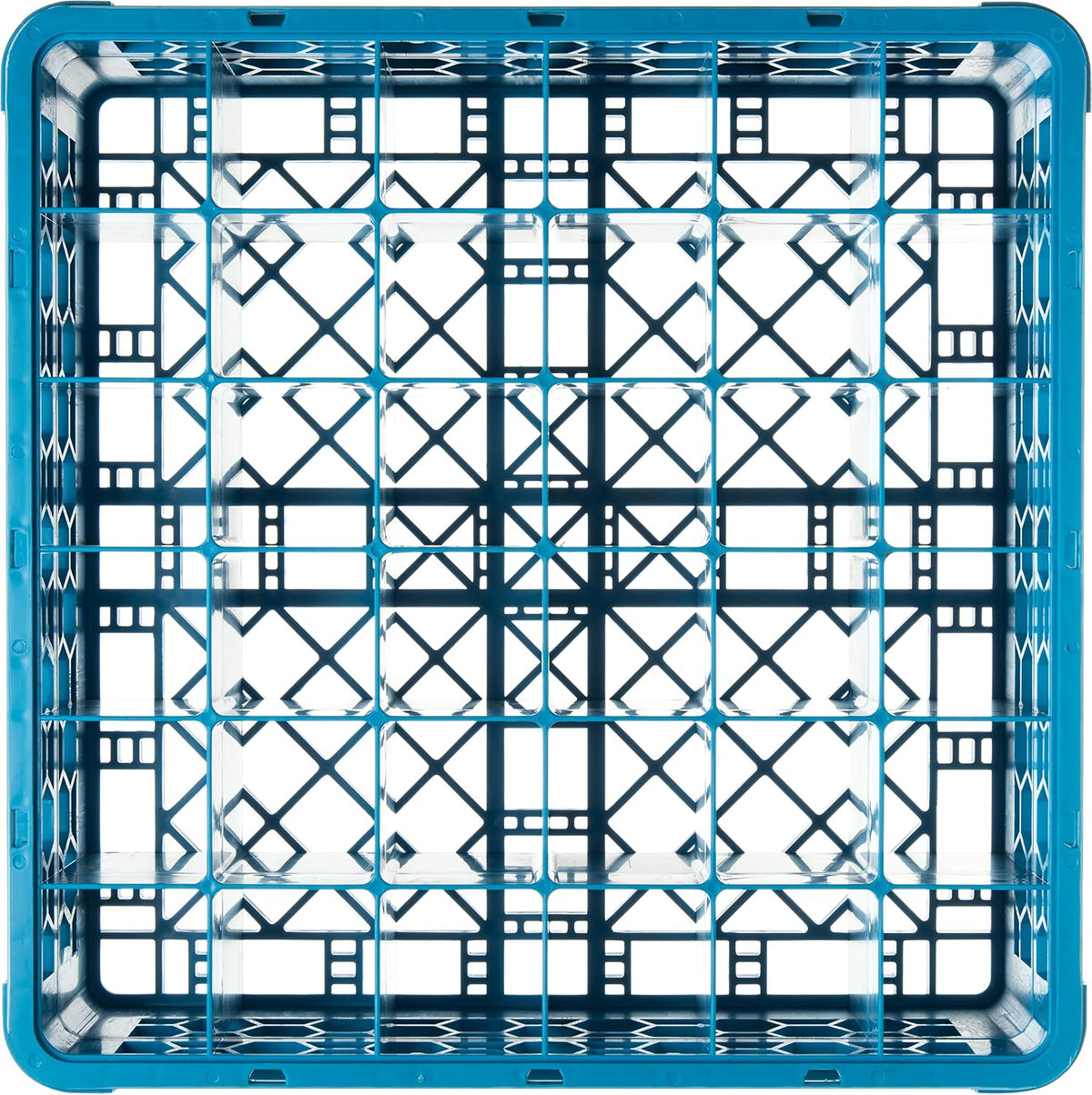 Carlisle Commercial Dishwasher Glass Rack, 36 Compartments, 1 Extender