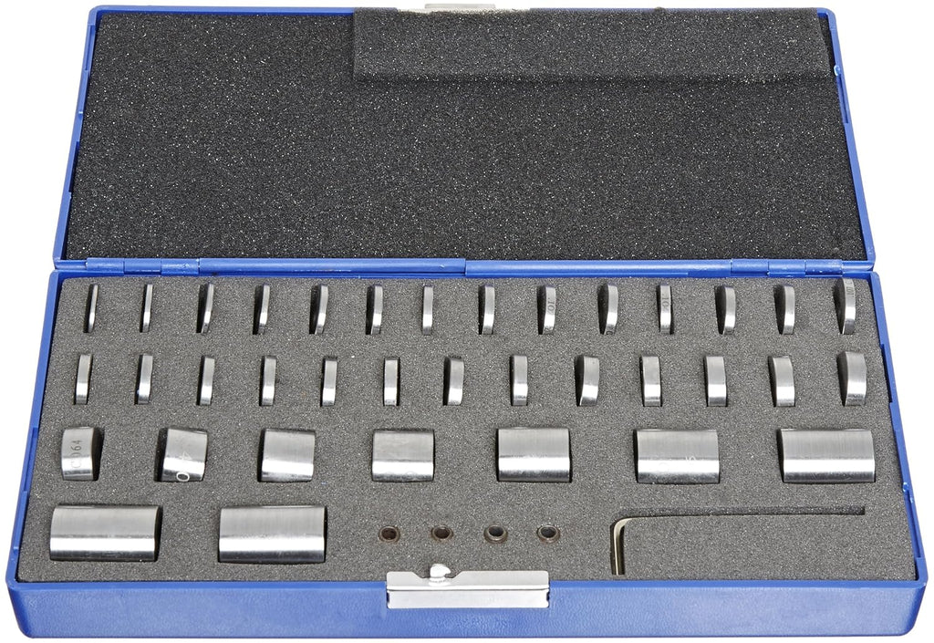 Fowler 53-680-000 Space Gage Block Set, 36 Piece
