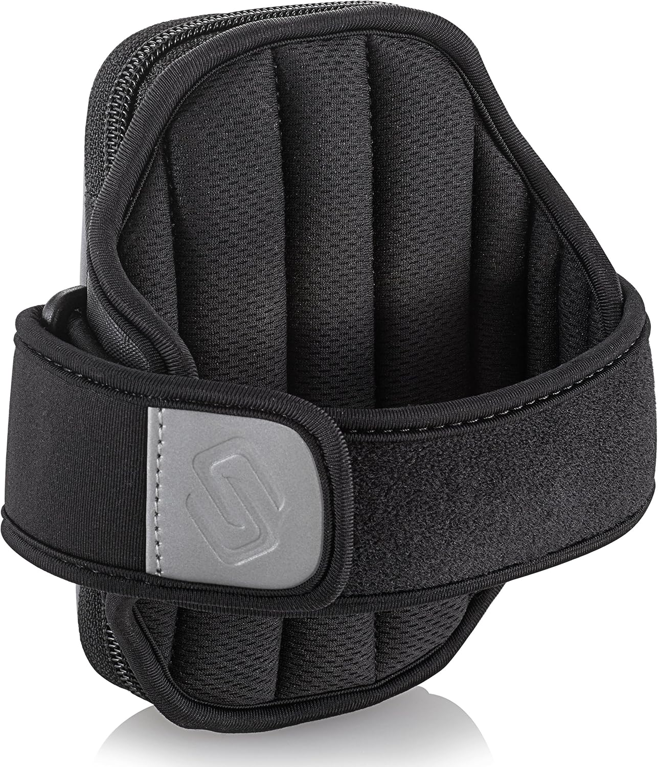 Entropy E8 Padded Running Armband Phone Holder, Fits Cases, M/L | Fits iPhone 17/16/15 Pro Max & Plus, Galaxy