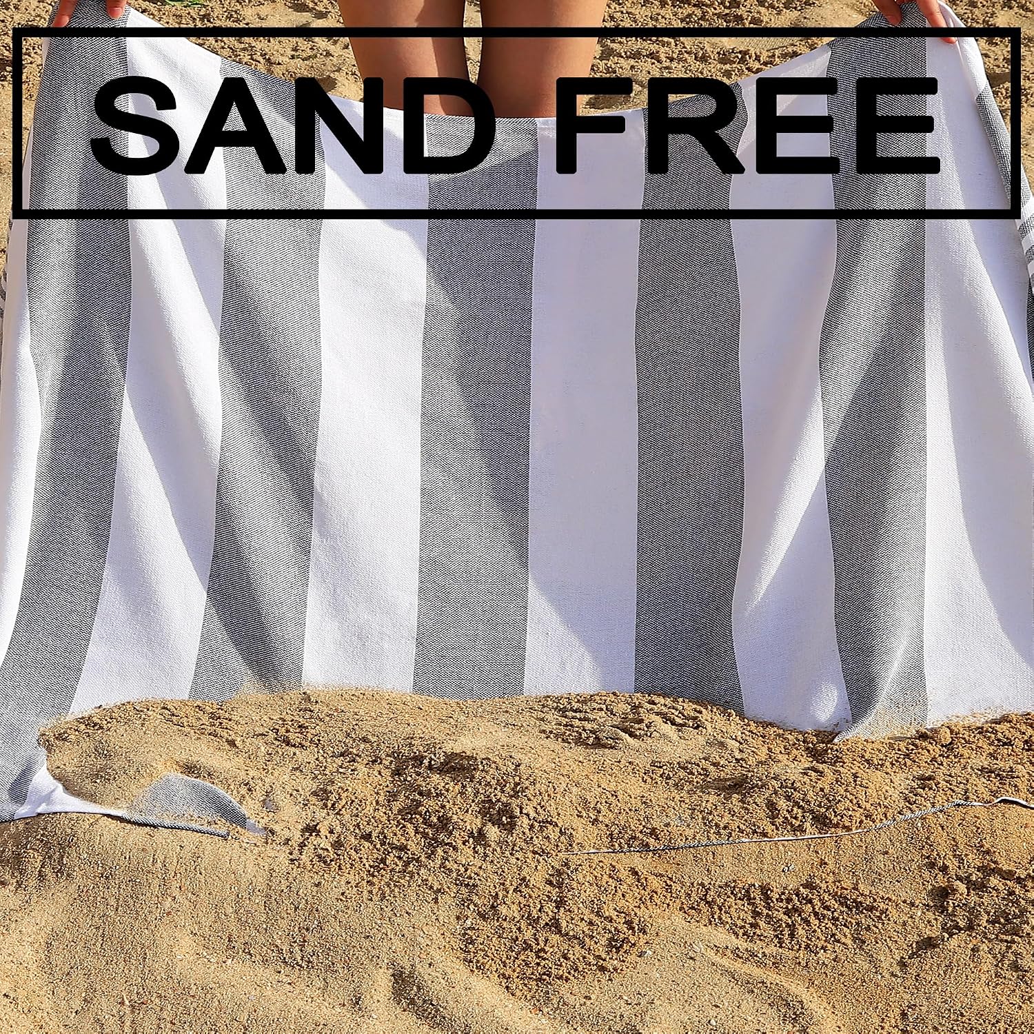 Beach Towel 2 Pack,Sand Free Beach Towels Oversized 39 x 72 | Turkish Beach Towel Quick Dry Towel,Lightweight Pool