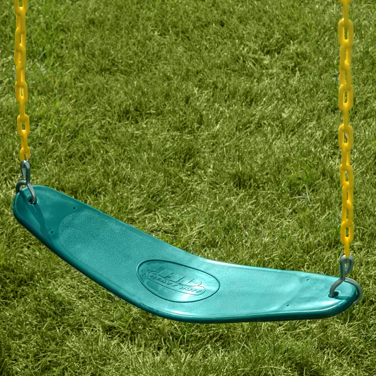 WS 5103 Two Extreme Duty Green Swing Seats with a Heavy Duty Ring/Trapeze Combo Swing Swing Set Refresher Bundle, Green