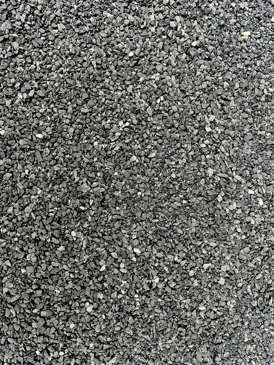 Aquarium Substrate, Pewter Black Gravel, 10lb