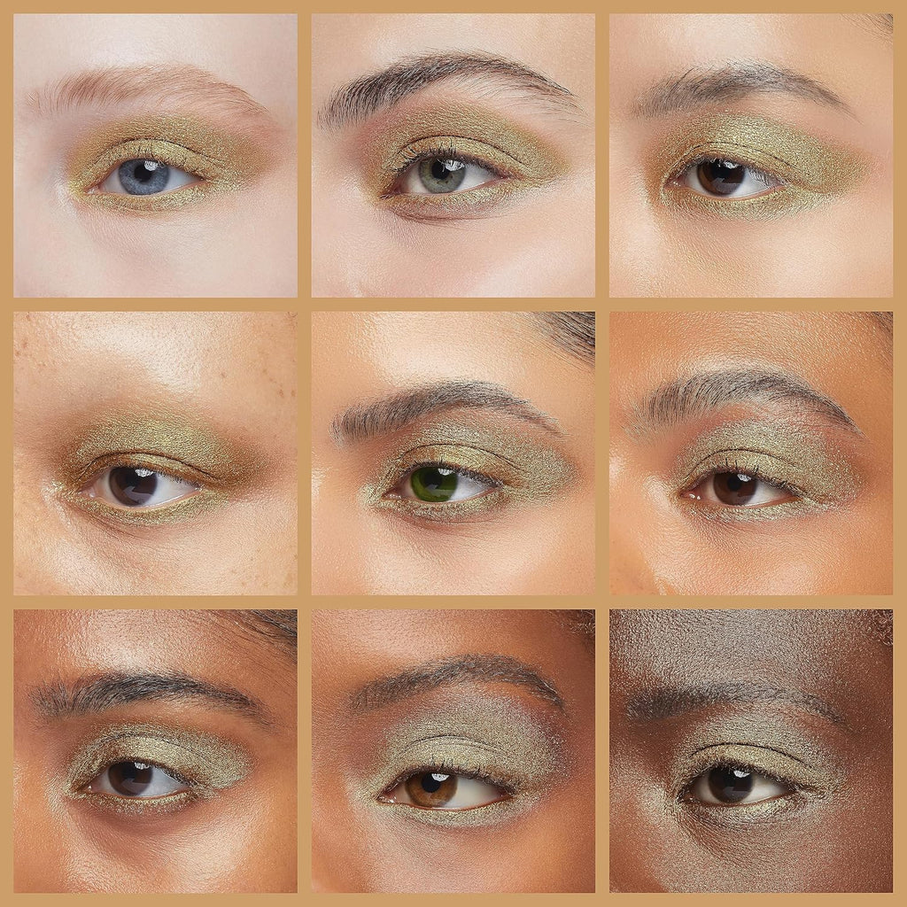 Glitter Eyeshadow Liquid Bronzer Gold Color Shifting Eyeshadows