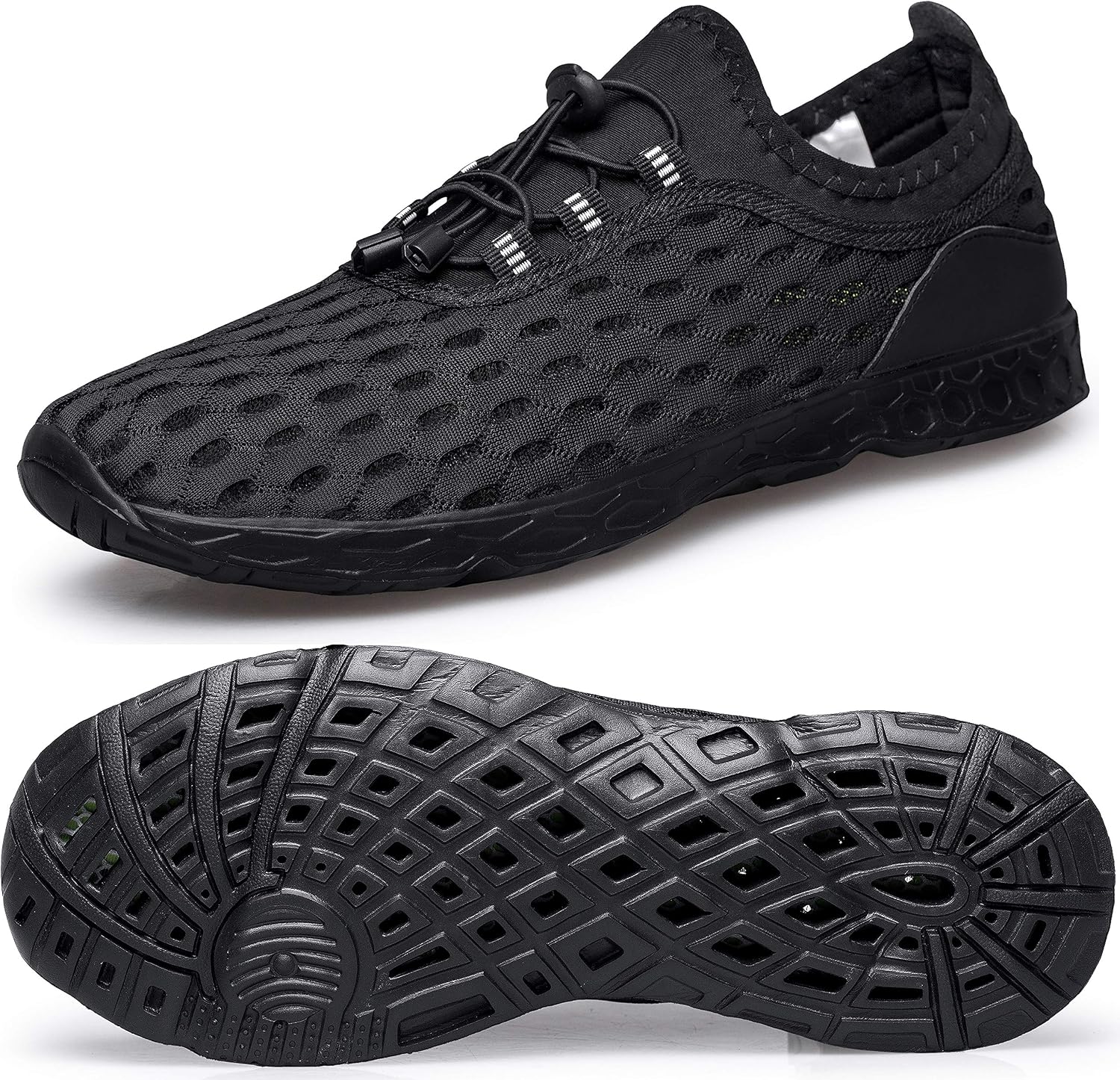 Men's Water Shoes Quick Dry for Beach Swim Pool Fishing | Adult Breathable Summer Walk Aqua Sandals for River