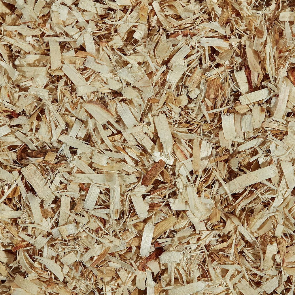 Aspen Bedding for Small Animals, 52.4 Liter | Less mess. Aspen hamster bedding. 99.9% dust-free wood shavings, guinea
