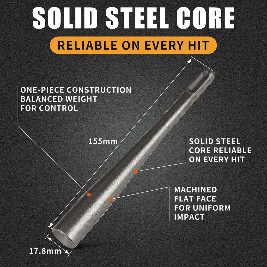 SDS Plus Wedge Anchor Setter – Concrete Anchor Setting Tool for Wedge Anchors and Rebars