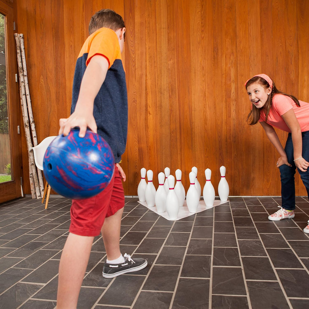 Weighted Plastic Bowling Pin Set