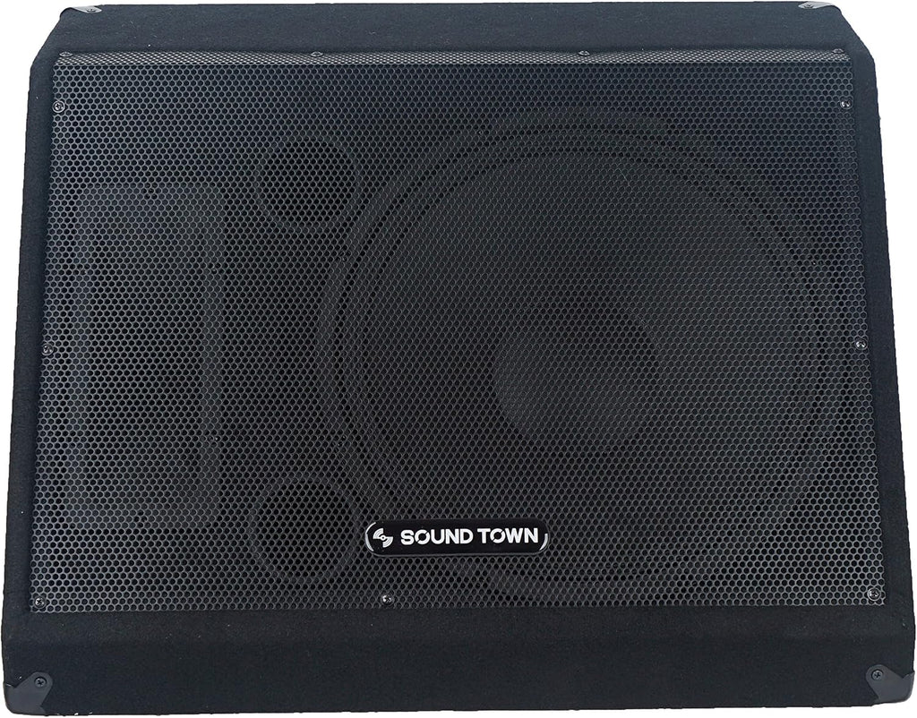 2-Pack Passive DJ PA Stage Monitor Speakers METIS-15M-PAIR 15” 600W with Compression Driver for Live Sound, Bar, Church