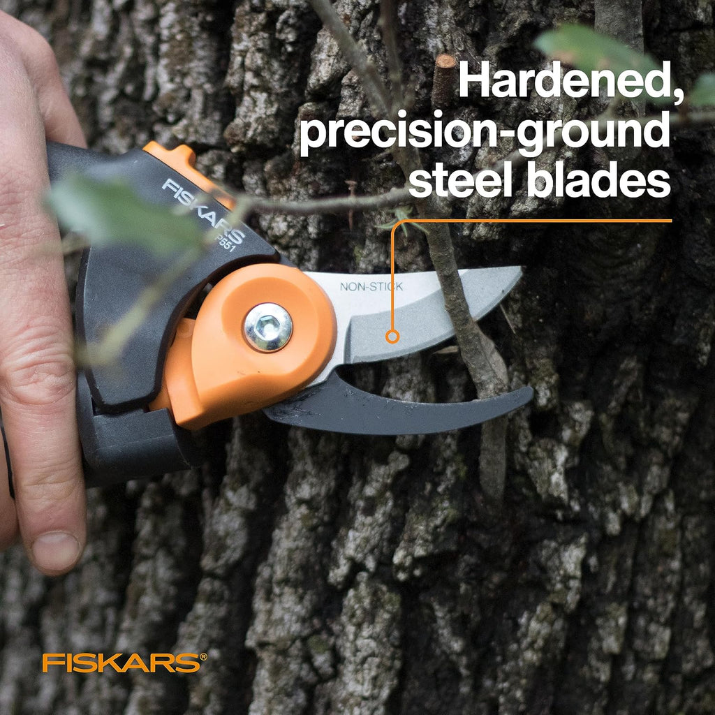 PowerGear2 Bypass Pruning Shears, 3/4" Cut Capacity Garden Clippers | Patented Gear Technology Multiplies Power