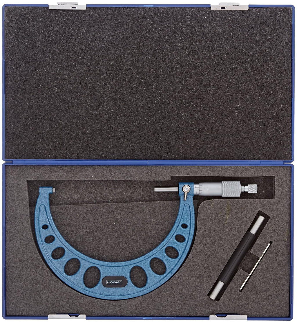 Fowler 52-240-005-1, Outside Inch Micrometer With 4-5" Measuring Range, Factory