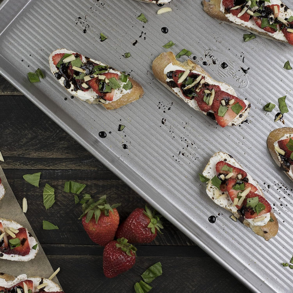 Bakeware Nonstick Extra Large Baking Sheet Pan, Aluminized Steel