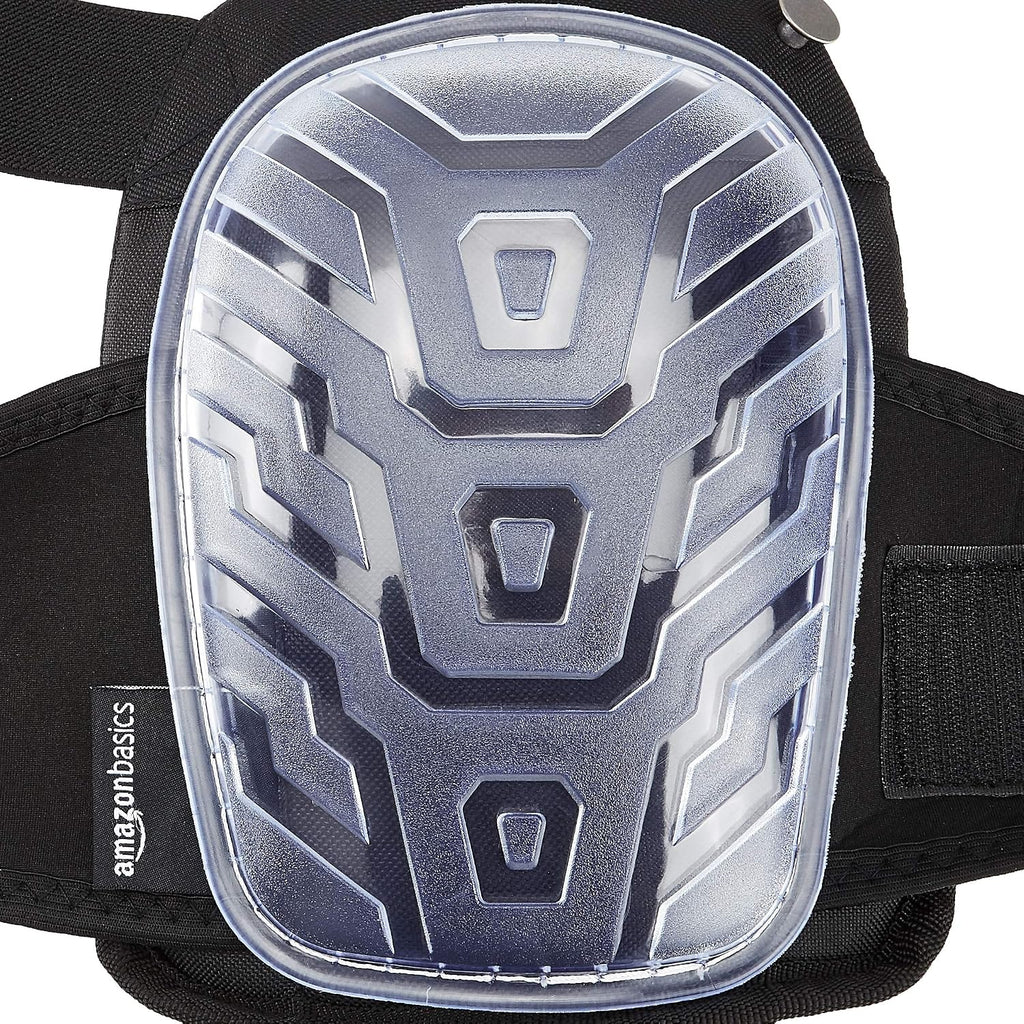 Professional Gel Cushion Knee Pads - 1 Pair, Clear