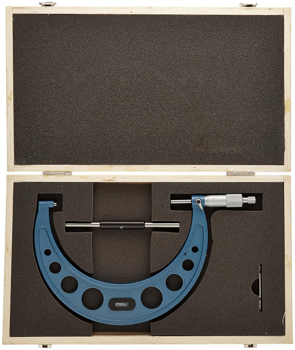Fowler 52-240-007-1, Outside Inch Micrometer With 6-7" Measuring Range