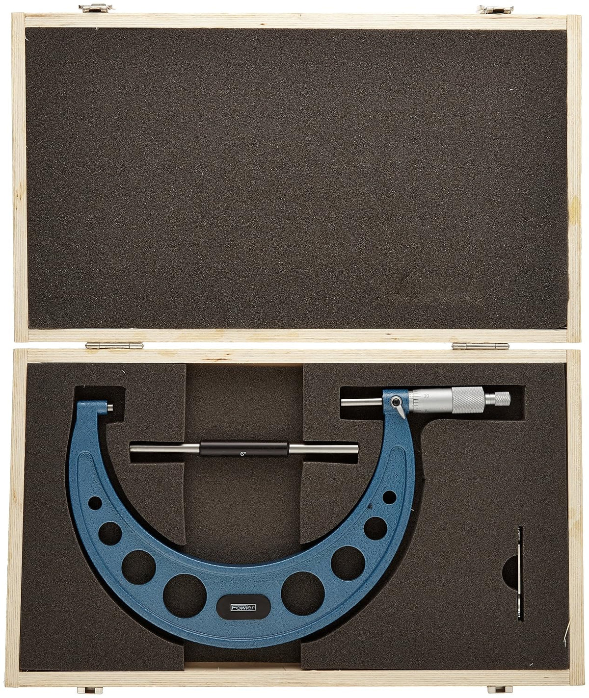 Fowler 52-240-007-1, Outside Inch Micrometer With 6-7" Measuring Range