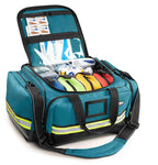 Fully-Stocked First Responder Professional Advanced EMT/EMS Trauma Kit | HSA/FSA Approved | Reflective Bag w/10+
