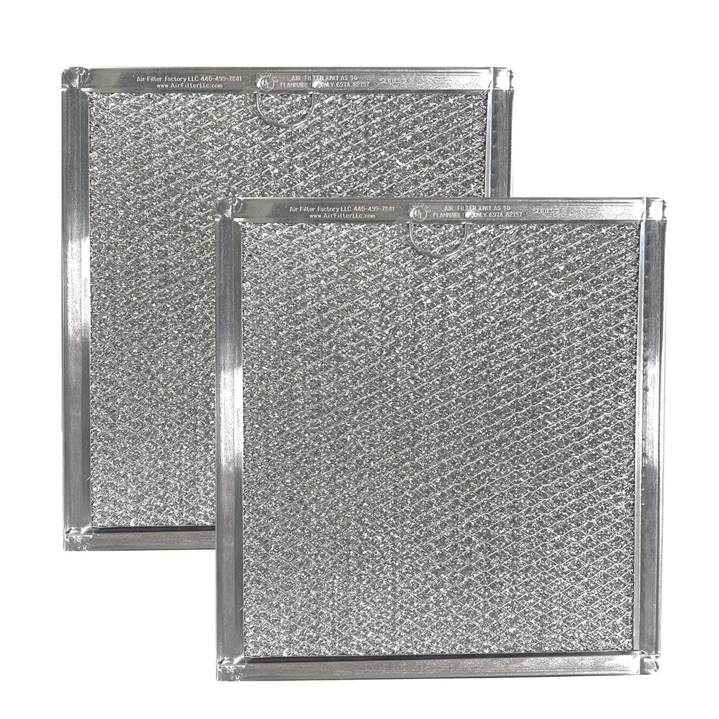 Air Filter Factory Compatible Replacement For GE AP3422101 Aluminum Mesh Grease Filter 2-Pack