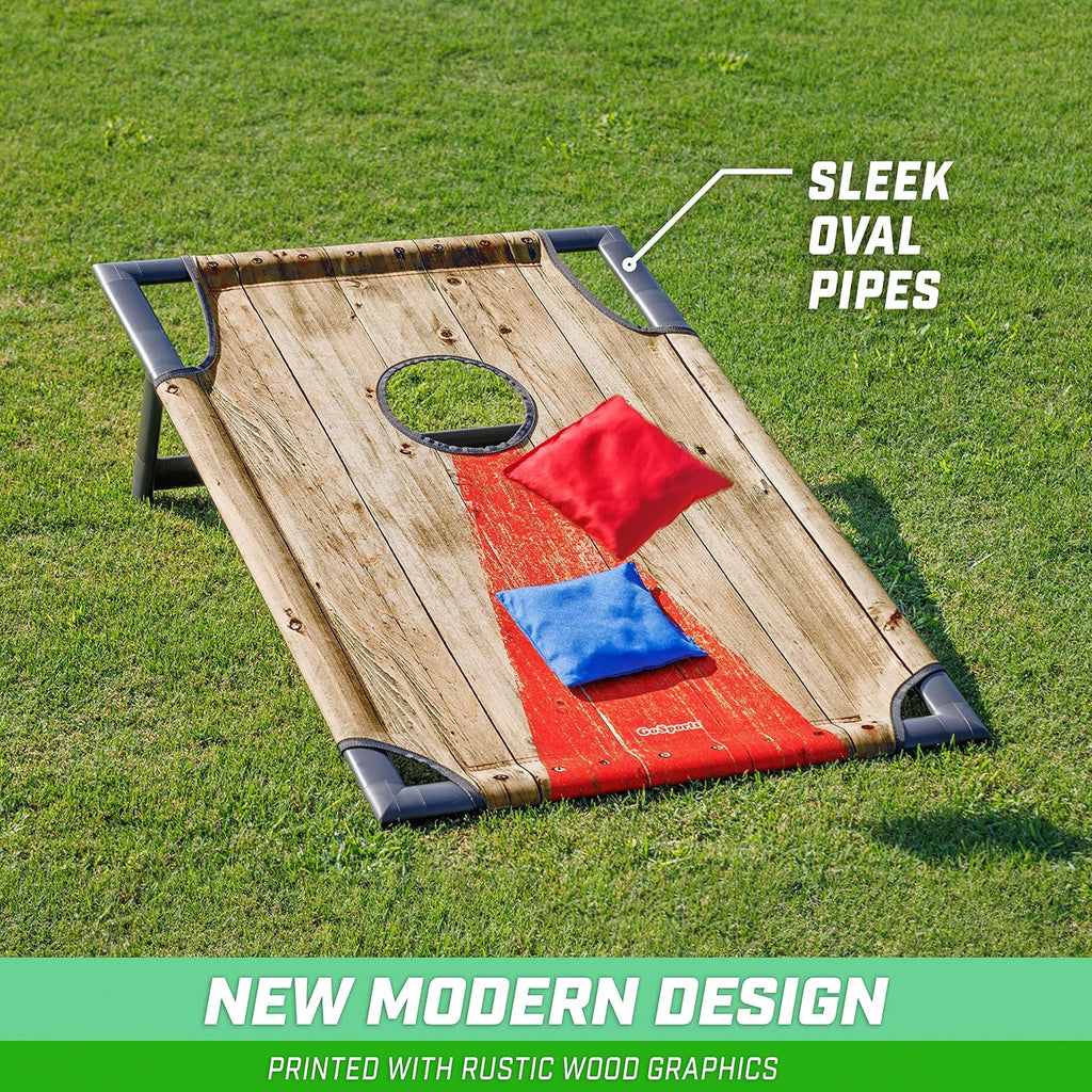 Portable Cornhole Game Sets – Premium Outdoor Lawn or Beach Toss Game