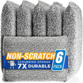 Kitchen Sponges for Dishes, Scouring Pads Non Scratch Scrubbers