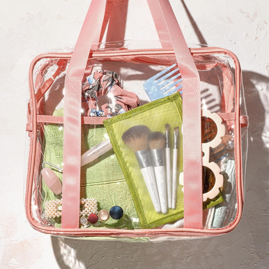 On-The-Go Makeup Brush Kit, Travel-Friendly Brush Set, Mini-Size Makeup Tools for Powders, Blush, Bronzer, &