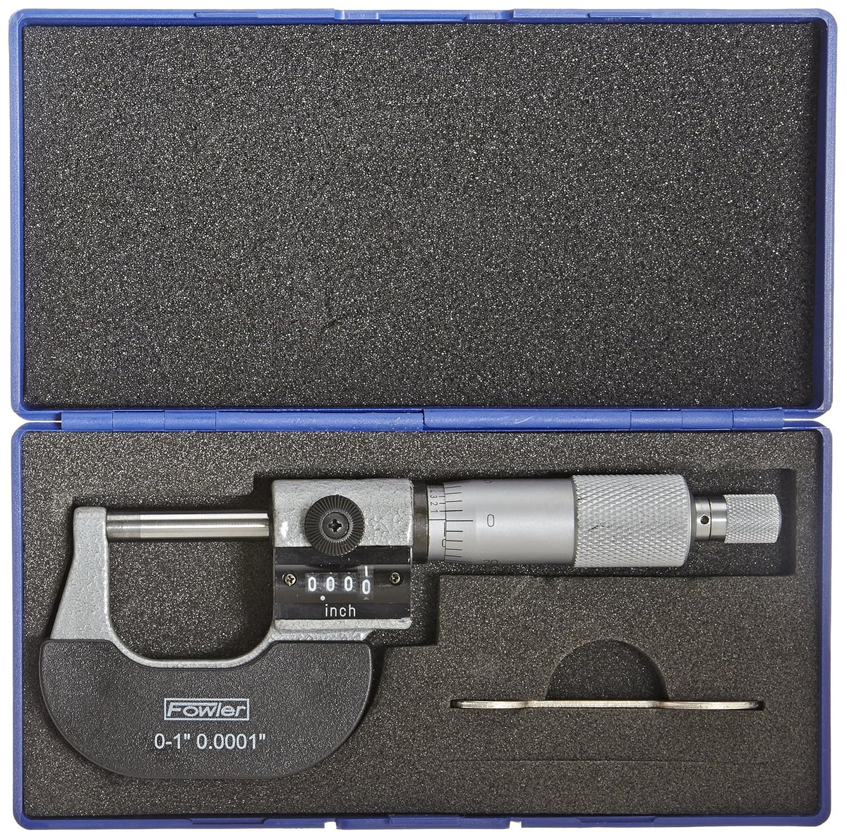 Fowler 52-224-001-0 Digit Outside Micrometer with 0–1" Range