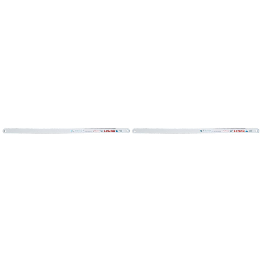 LENOX Tools Hacksaw Blade, 12-inch, 18 TPI, 2 Pack of 2 (20160T218HE)